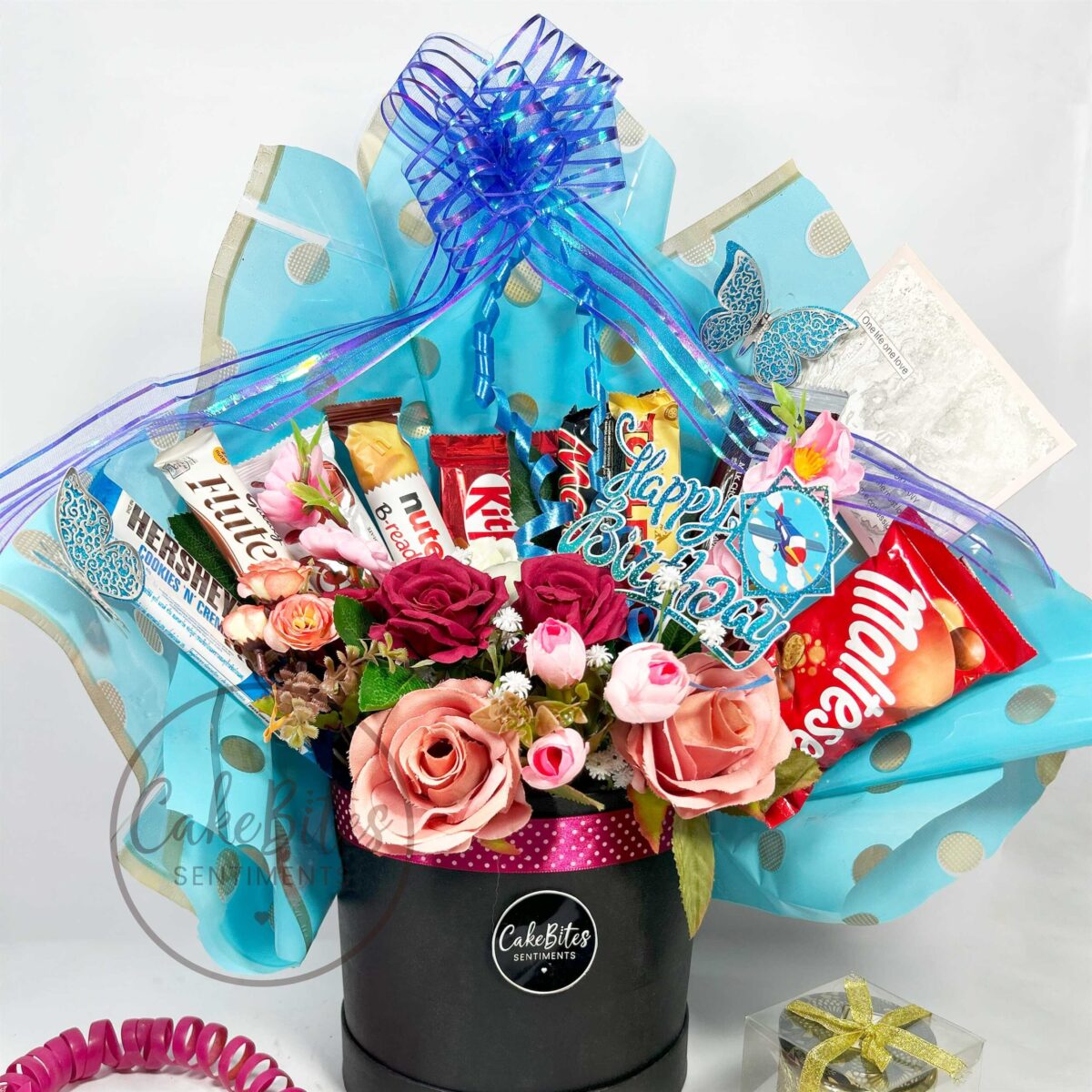 Royal Red Chocolate Basket - CBS 1011