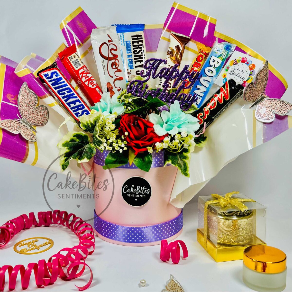 Pink Fantasy Chocolate Arrangement - CBS 1012