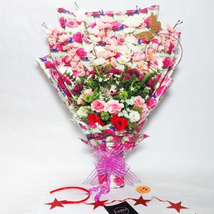 Crimson Romance Chocolate Bouquet - CBS 1047