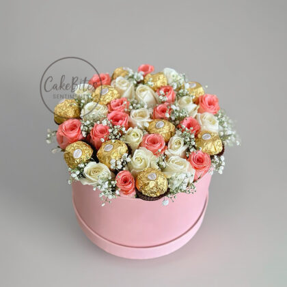 Golden Glow Box – Elegant for All Events