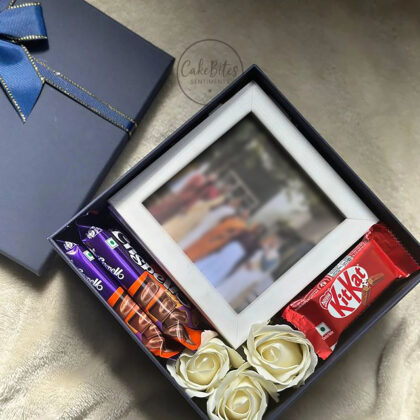 Golden Memory Box – Personalized Elegance