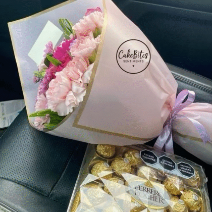 Blush Pink Roses Gift Wrap