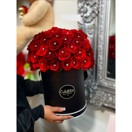 Forever in Bloom – Red Roses Box